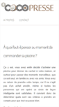 Mobile Screenshot of cocopresse.com